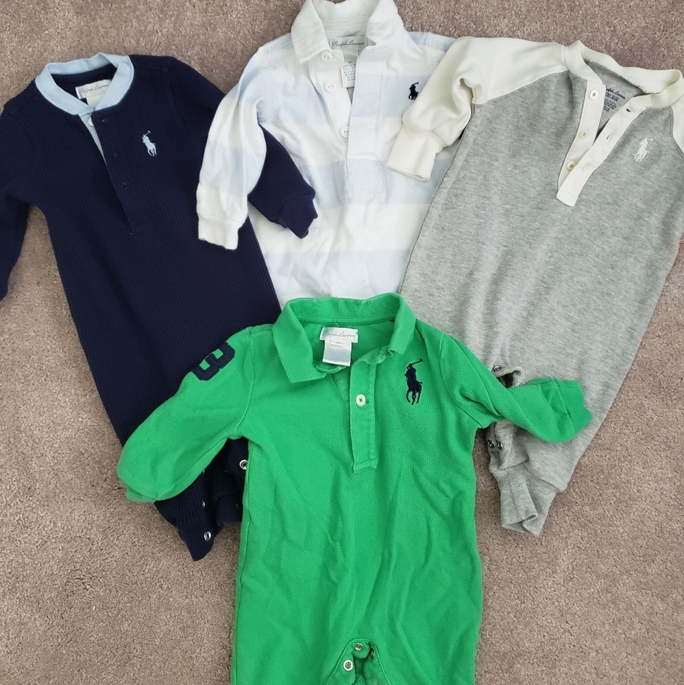 Ralph Lauren one piece outfit for baby boys